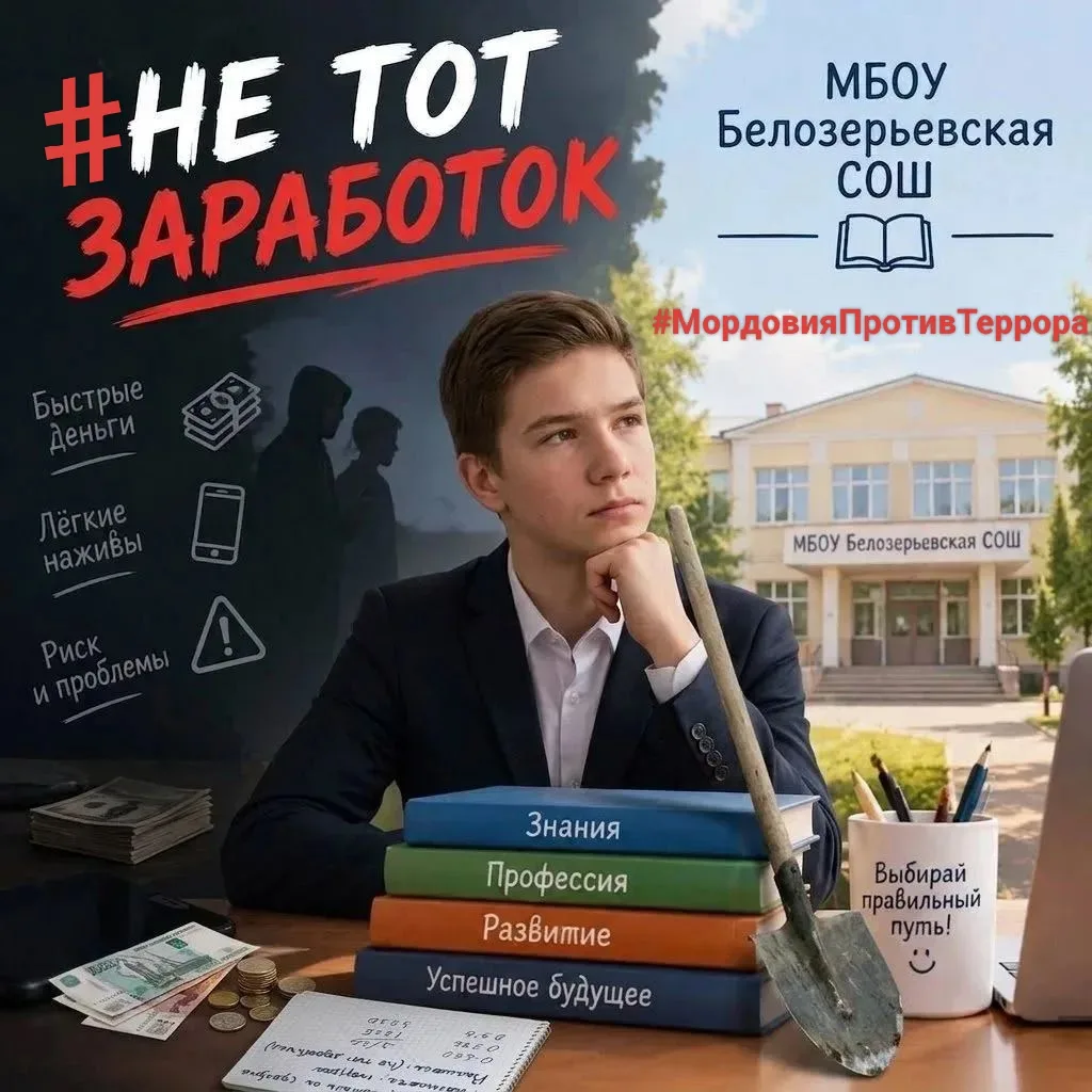 ⚡❗БЕЛОЗЕРЬЕВСКАЯ ШКОЛА ПРИСОЕДИНИЛАСЬ К ФЛЕШМОБУ #НЕТОТЗАРАБОТОК