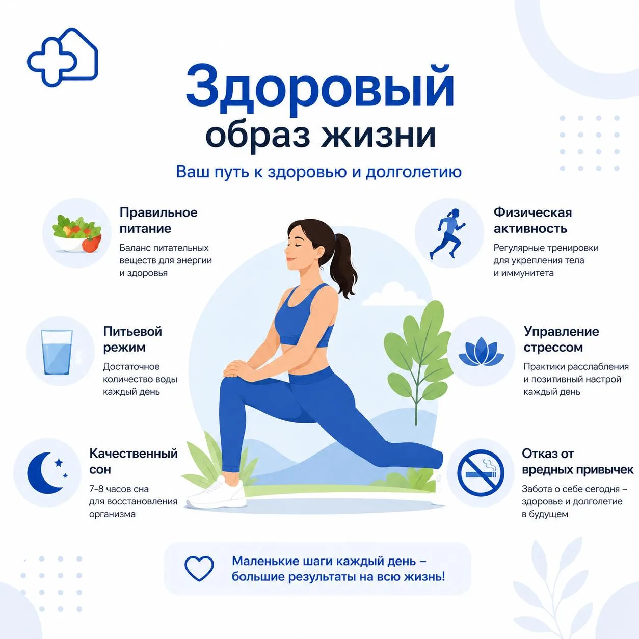 ❗️В России утвердили рекомендации по здоровому образу жизни.