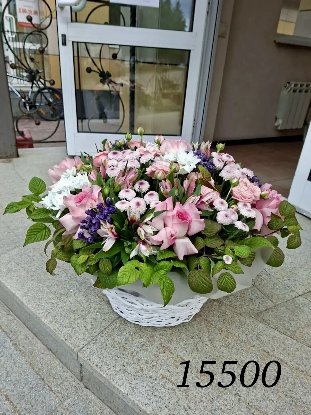 🌸 Большая цветочная корзина — 15 500 ₽