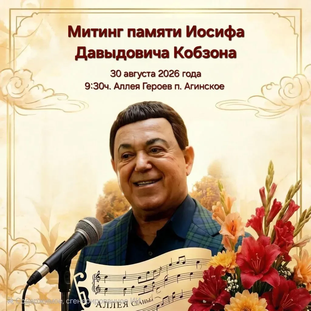 📢 Коллектив Агинской средней школы №3 принял участие в торжественном митинге, посвящен...