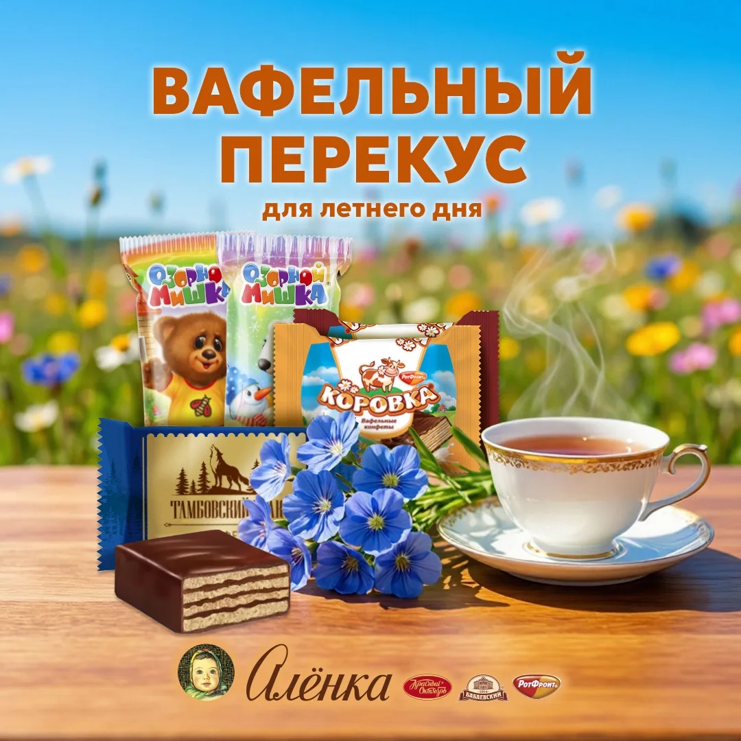 🧇 Готовы к хрустящему перекусу?

Летом особенно хочется чего-то лёгкого, вкусного и немного сладког