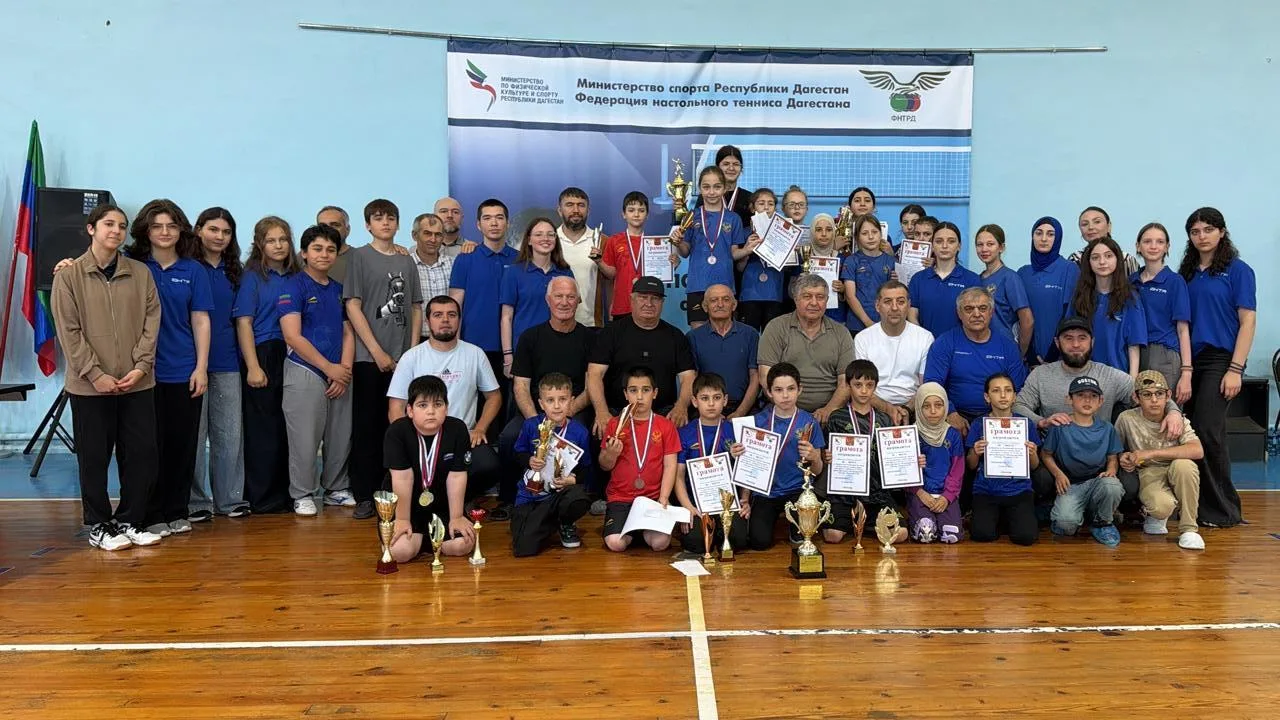 🏓 В Кизляре состоялось Первенство Республики Дагестан по настольному теннису среди мал...