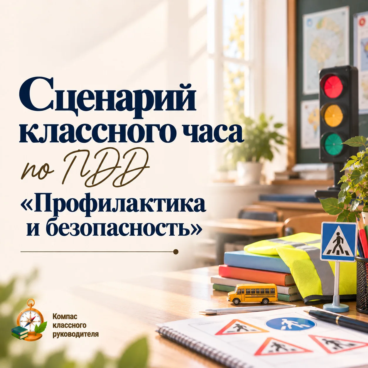 Сценарий классного часа по ПДД «Профилактика и безопасность»🔥
