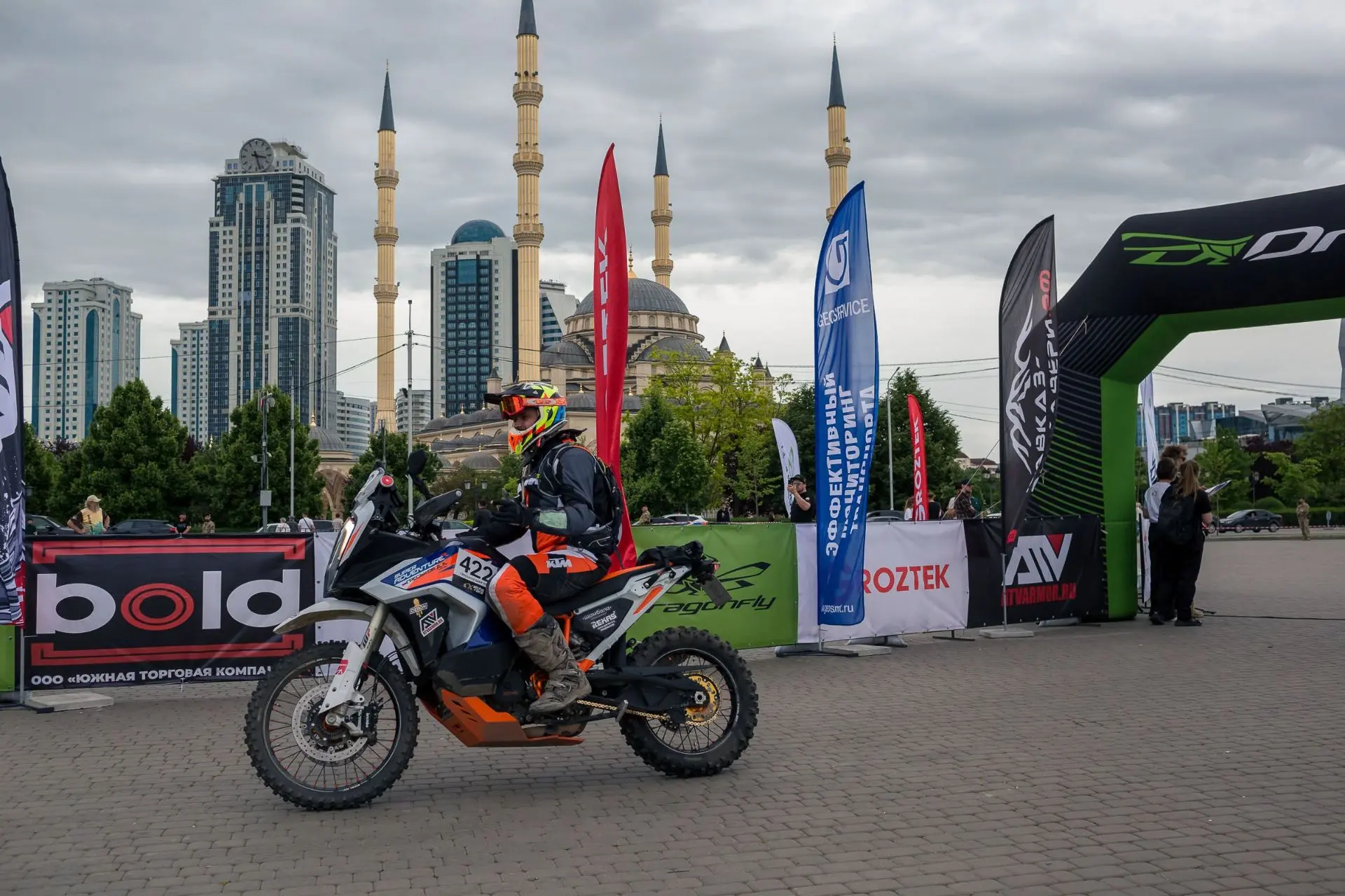 🏁21-24 мая В Грозном прошел первый этап Alpha Race, где Геосервис выступил информацион...