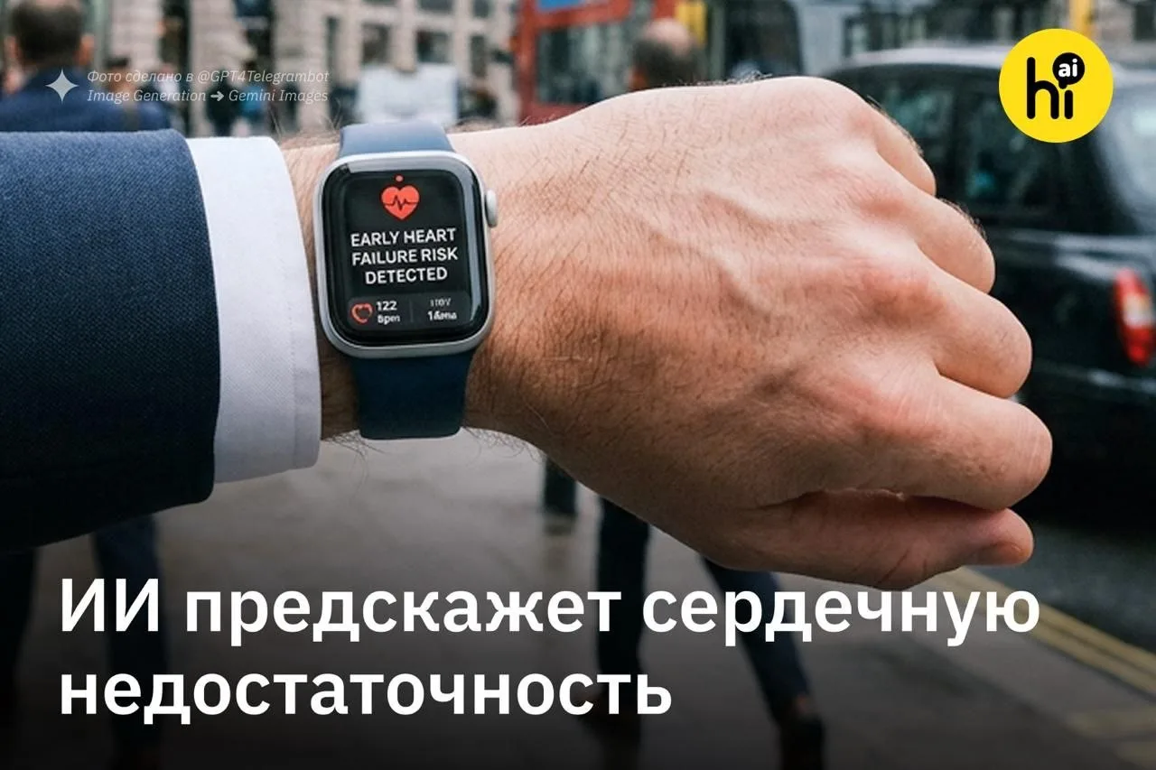 ❤️ ИИ предскажет сердечную недостаточность за 5 лет до первых симптомов