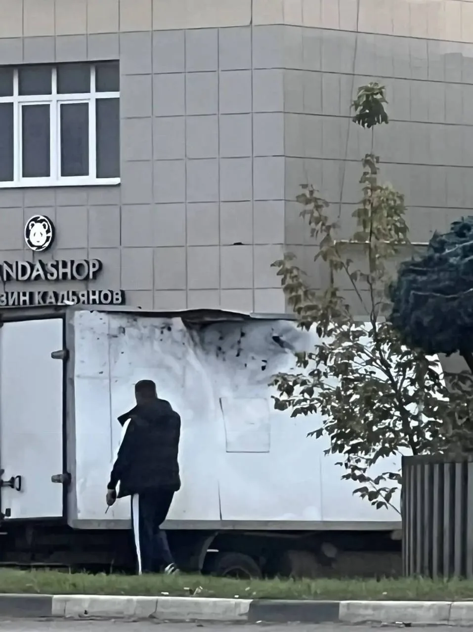 В Дубовом беспилотник атаковал «Газель».