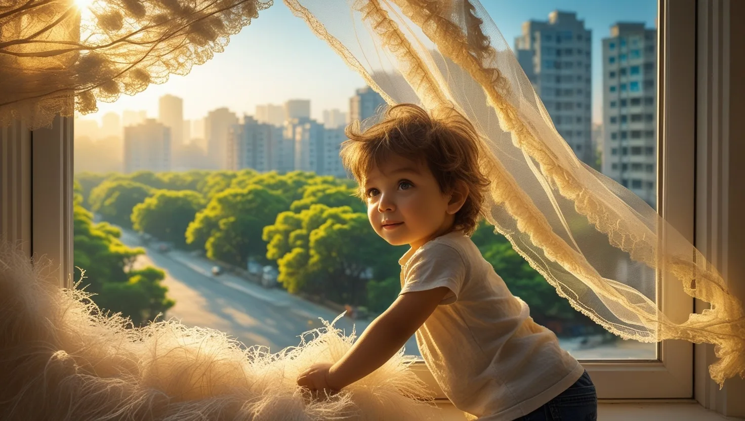 Проверь прямо сейчас: безопасно ли твое окно?

☀️ Лето — время открытых окон и повышенной опасности 