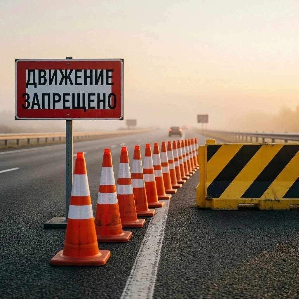 На выходных перекроют федеральные трассы.