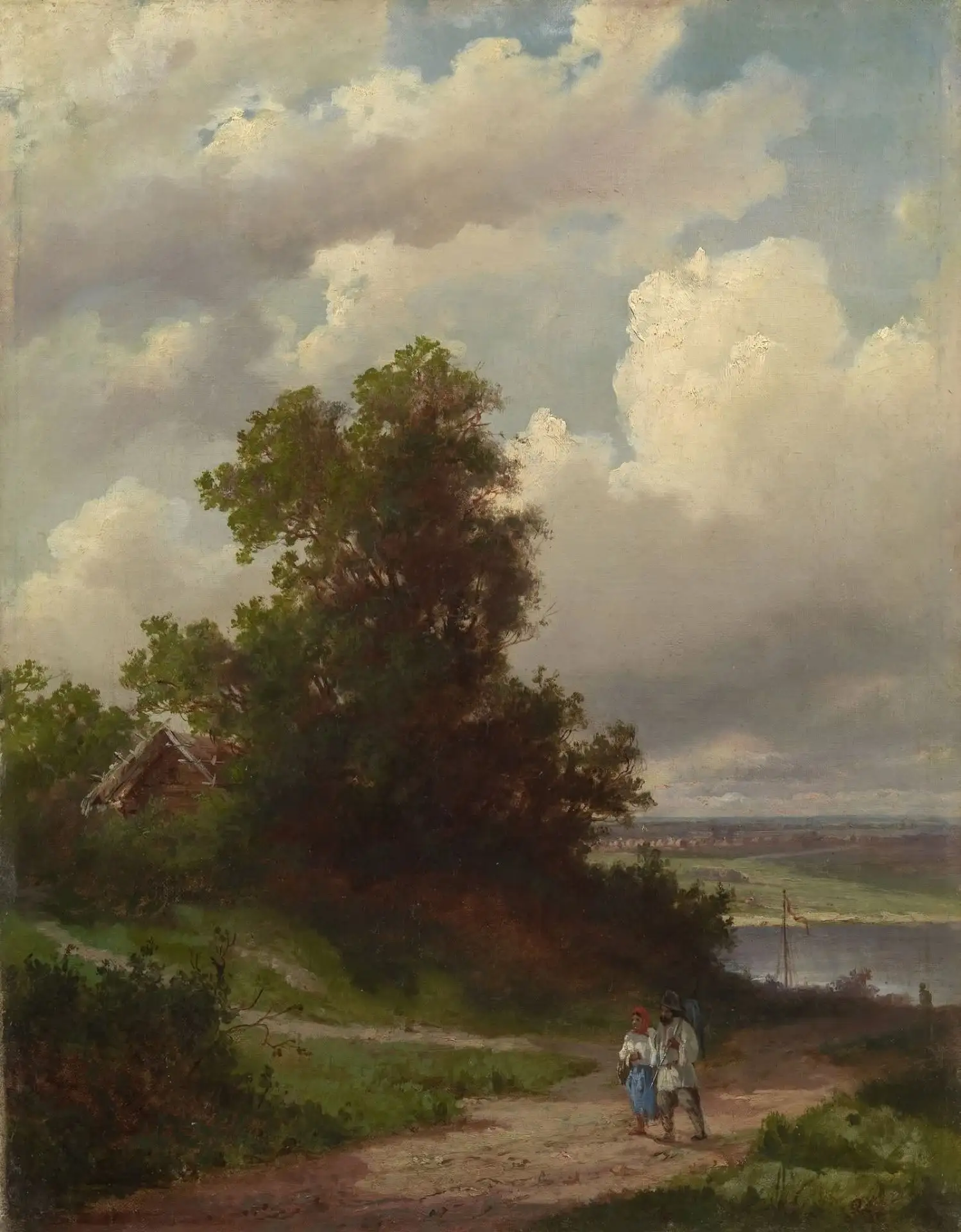 «Дорога на Волге» 

Алексей Кондратьевич Саврасов (1830-1897) 

Холст, масло. 55 х 43 см

Искусство 