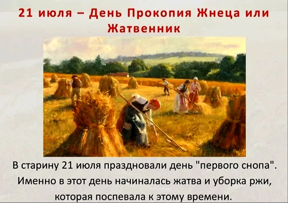 🌾 21 июля: Прокопий Жнец и Летняя Казанская - день силы жатвы и защиты дома 🌾