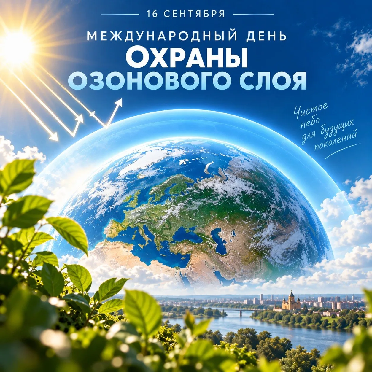 Сегодня планета отмечает День озонового слоя.