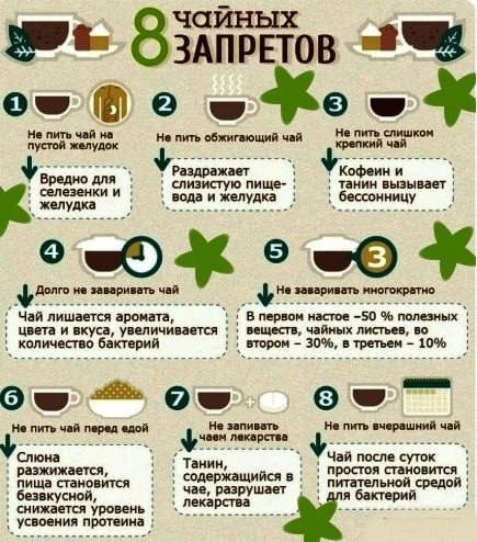 Чайные запреты 🧚🏼‍♀️