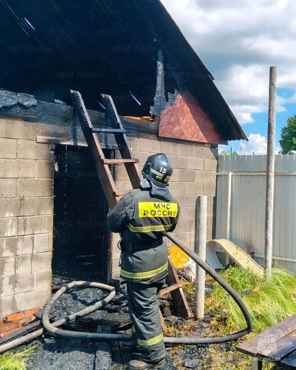 🔥 В Канашском районе, в деревне Малые Бикшики, произошёл несчастный случай — 15‑летний подросток по