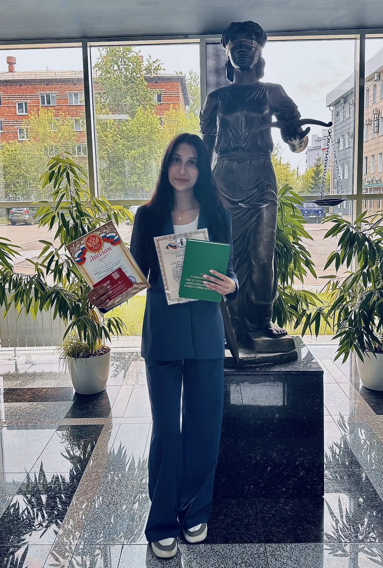✨Студентка второго курса Юридического института ИГУ Сабрина Джафарова стала призёром на...