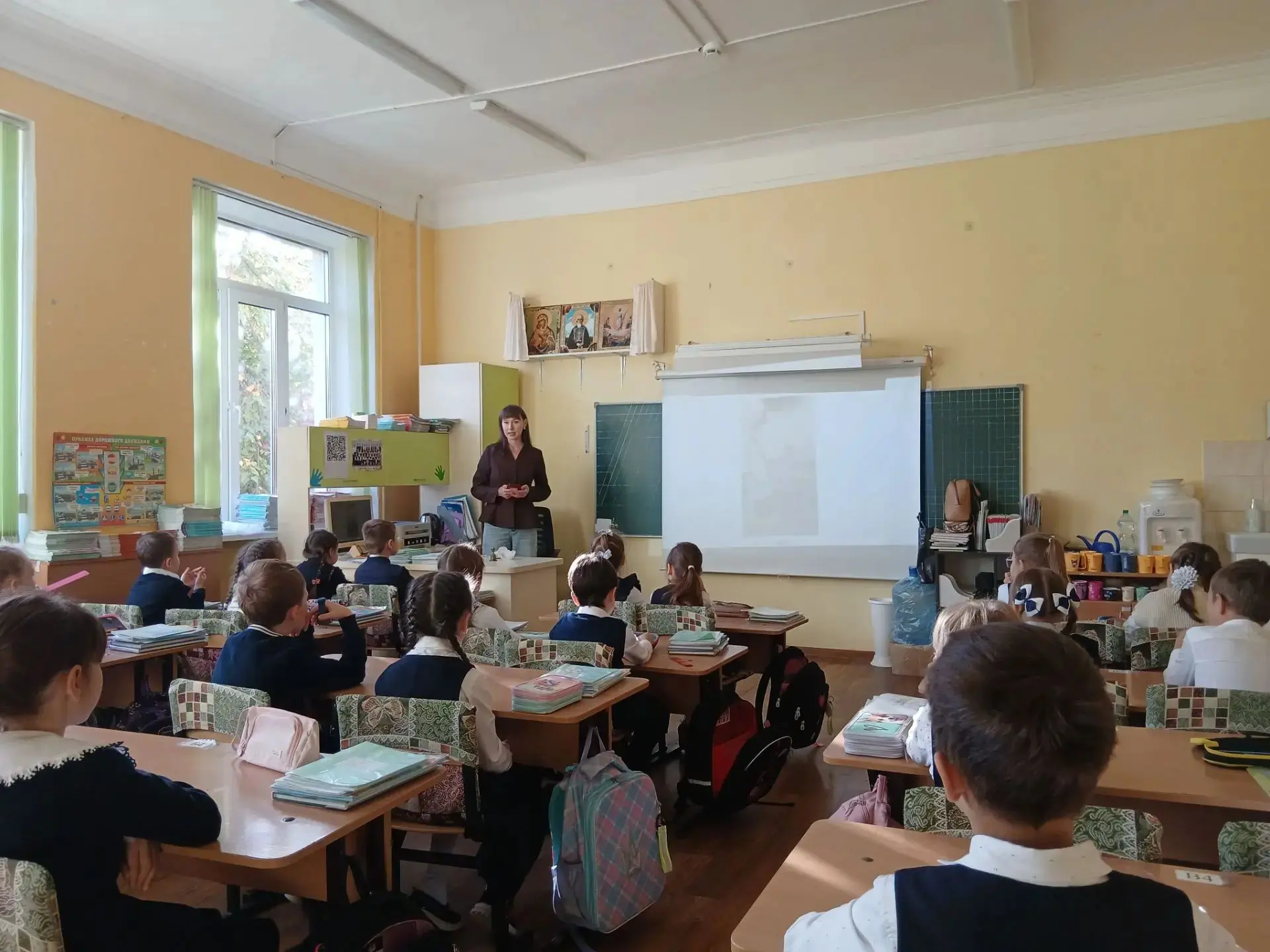 В гостях у 1 класса с углубленным изучением православной культуры имени преподобного Се...