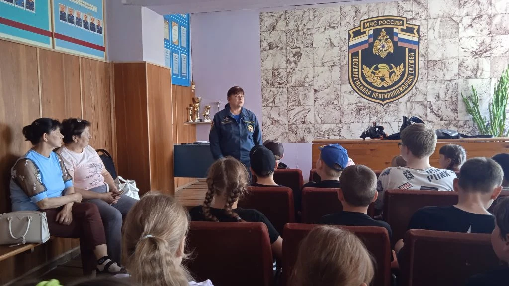 🚒10 июня 2026 года учащиеся детского оздоровительного лагеря с дневным пребыванием «Романтик» при М