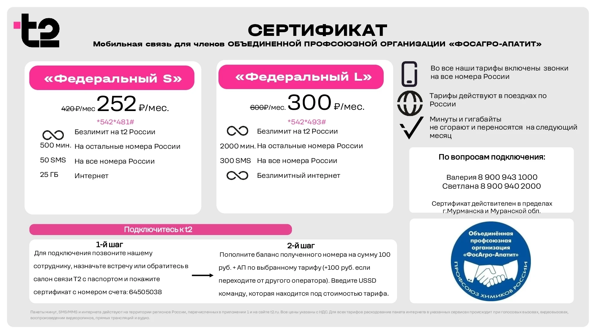 📱 С ПРОФСОЮЗОМ — ХОРОШО! 
Уважаемые коллеги! 
Объединённая профсоюзная организация «ФосАгро-Апатит»