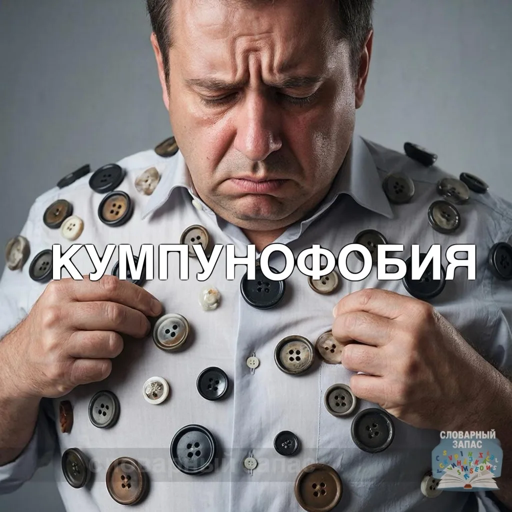 Кумпунофо́бия — фобия, характеризующаяся страхом и отвращением к пуговицам. Название пр...