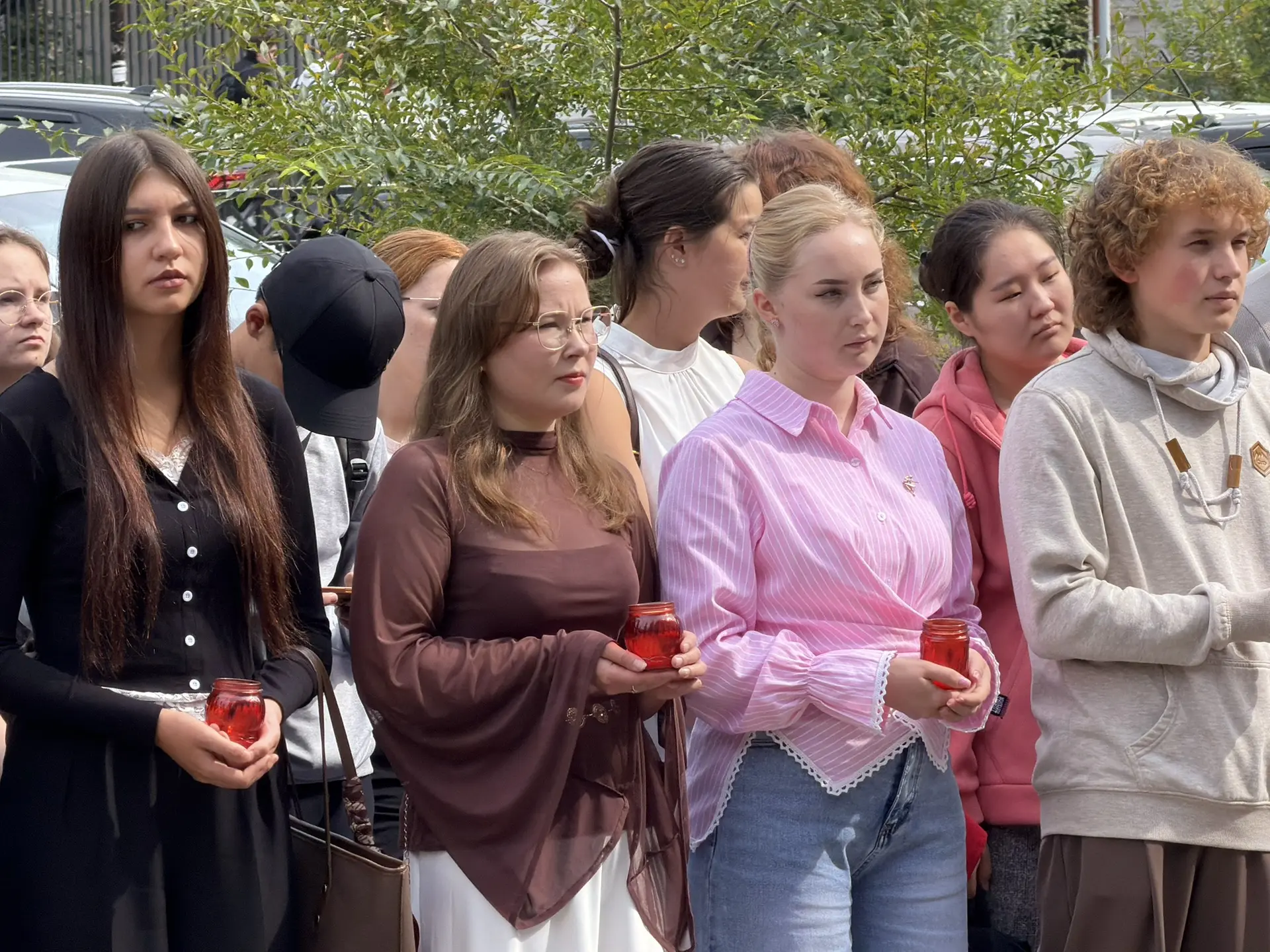 Сегодня в Забайкальском государственном университете прошёл митинг «Свеча памяти», посв...