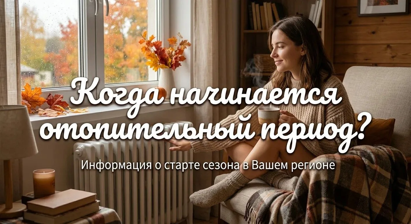 ❓Когда начинается отопительный период?