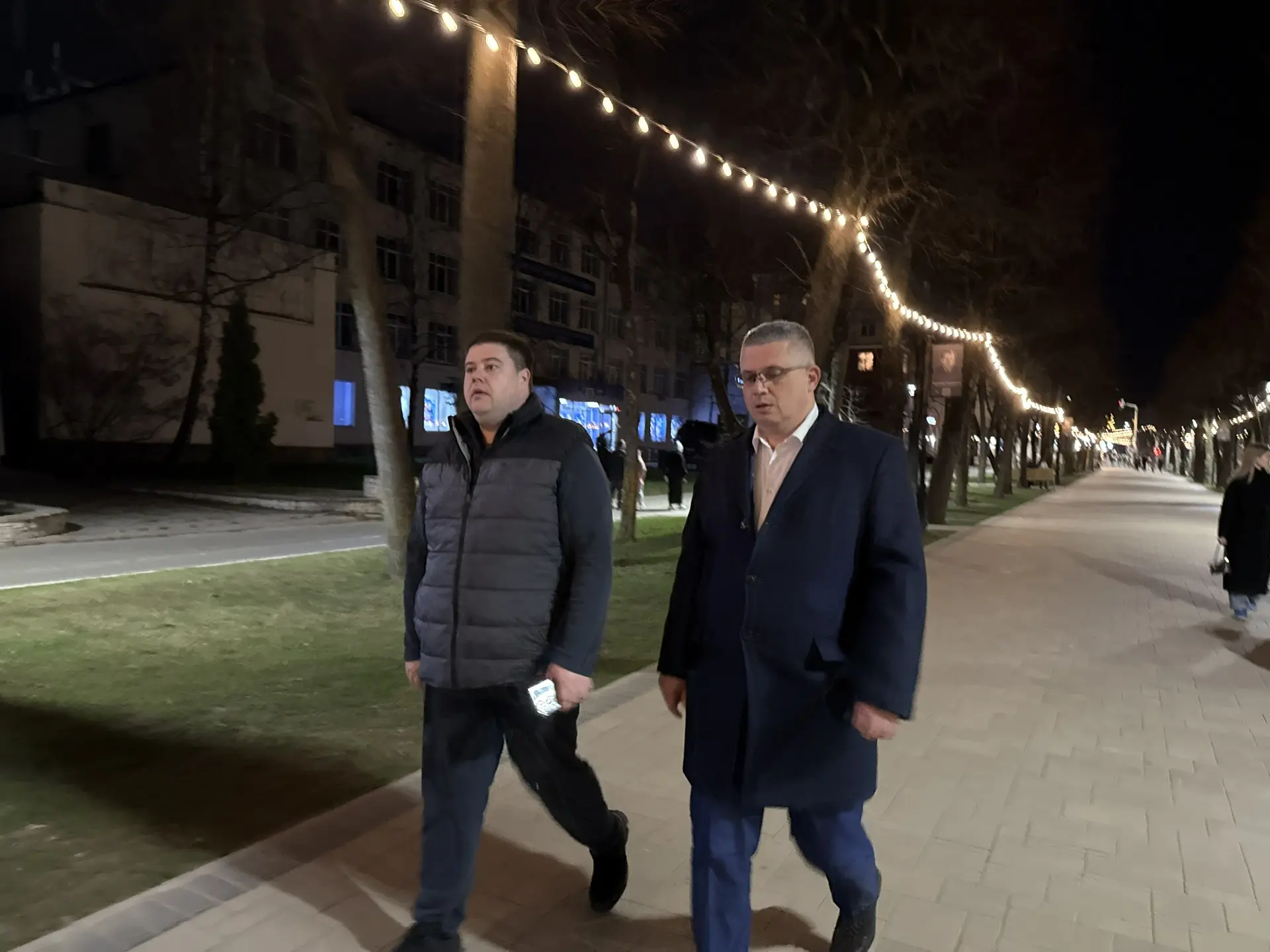 В преддверии субботнего объезда парков и скверов, сегодня в ночной объезд посетил Реадовский парк, «