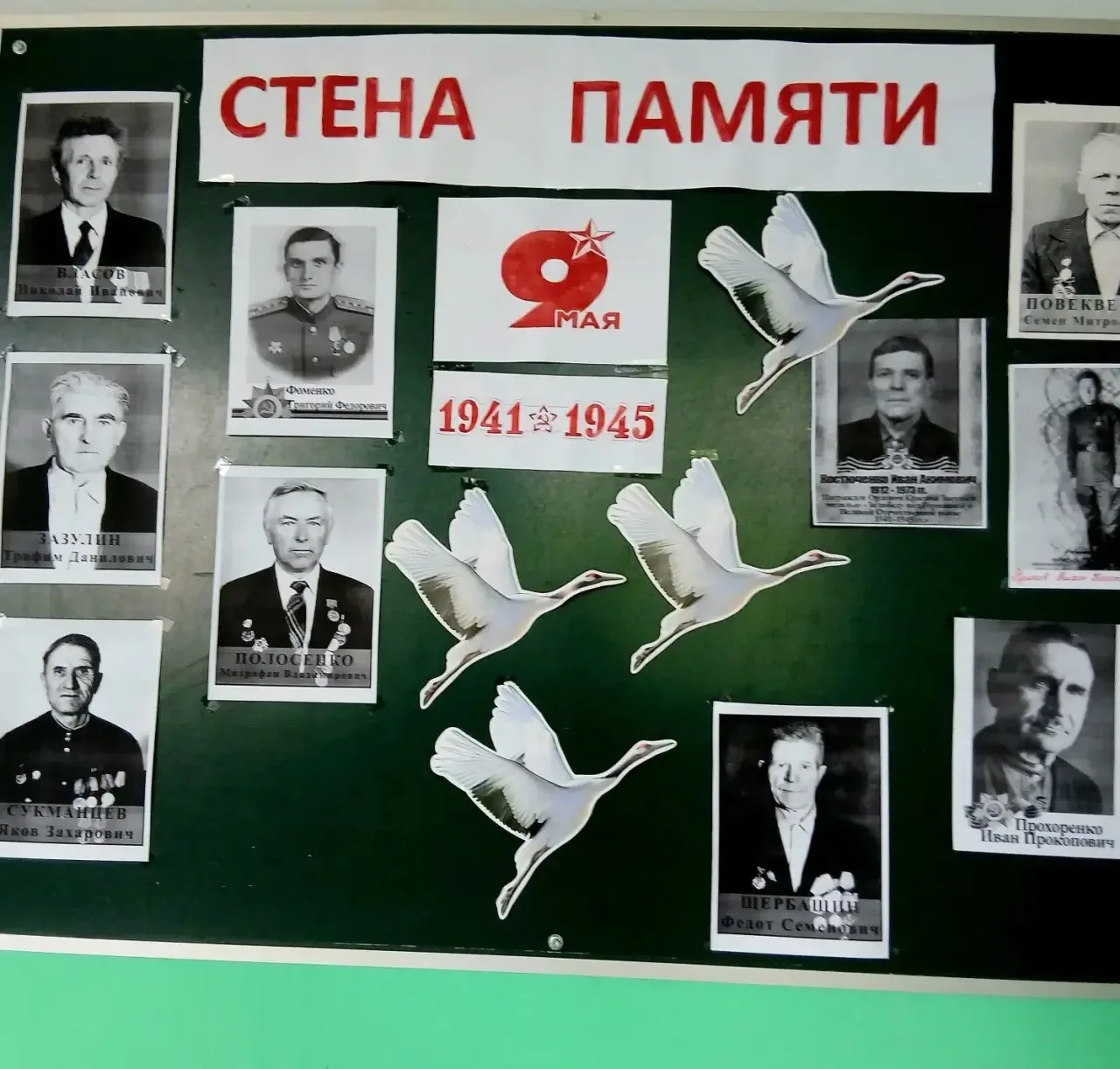 🙏 «Стена Памяти» в нашей школе: история, которую нельзя стереть