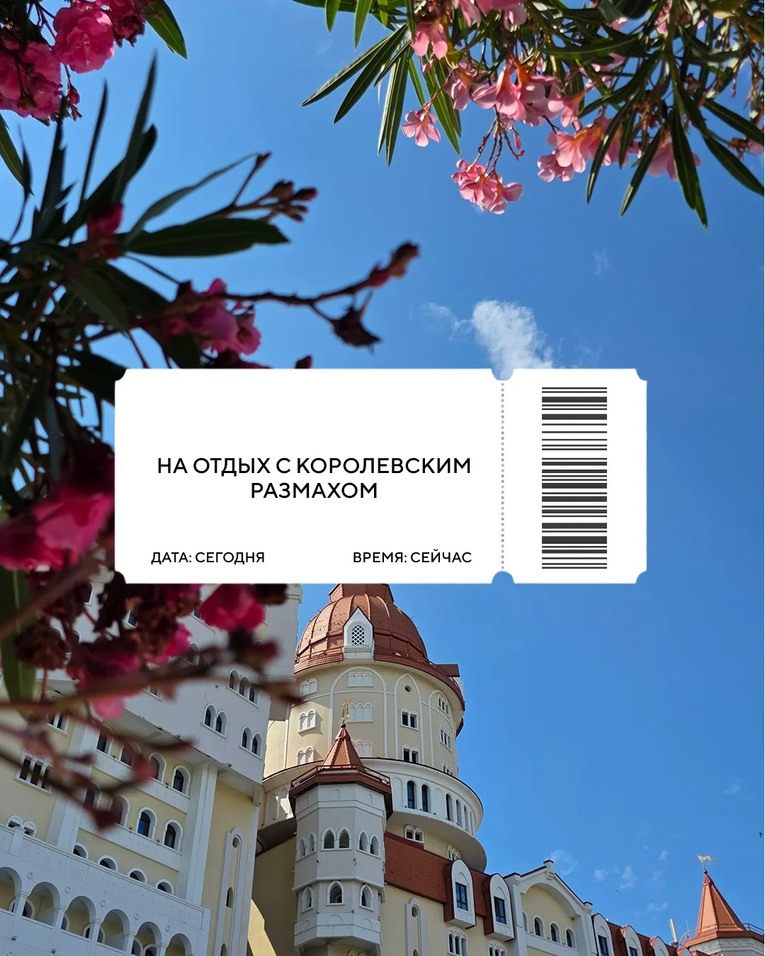 Можно ждать свой счастливый билет, а можно не ждать и получить всё сразу✨