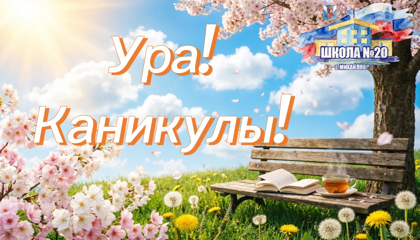 🌸 Весенние каникулы уже на пороге!  Дорогие ученики и уважаемые родители!  Позади очередная учебная 