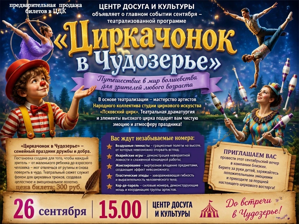 Хотите провести завтрашний день ярко и необычно? 😍