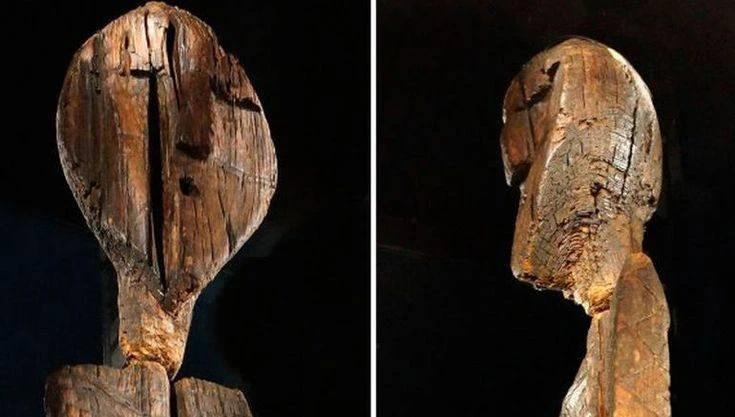 🗿 Деревянная голова, которой несколько тысяч лет