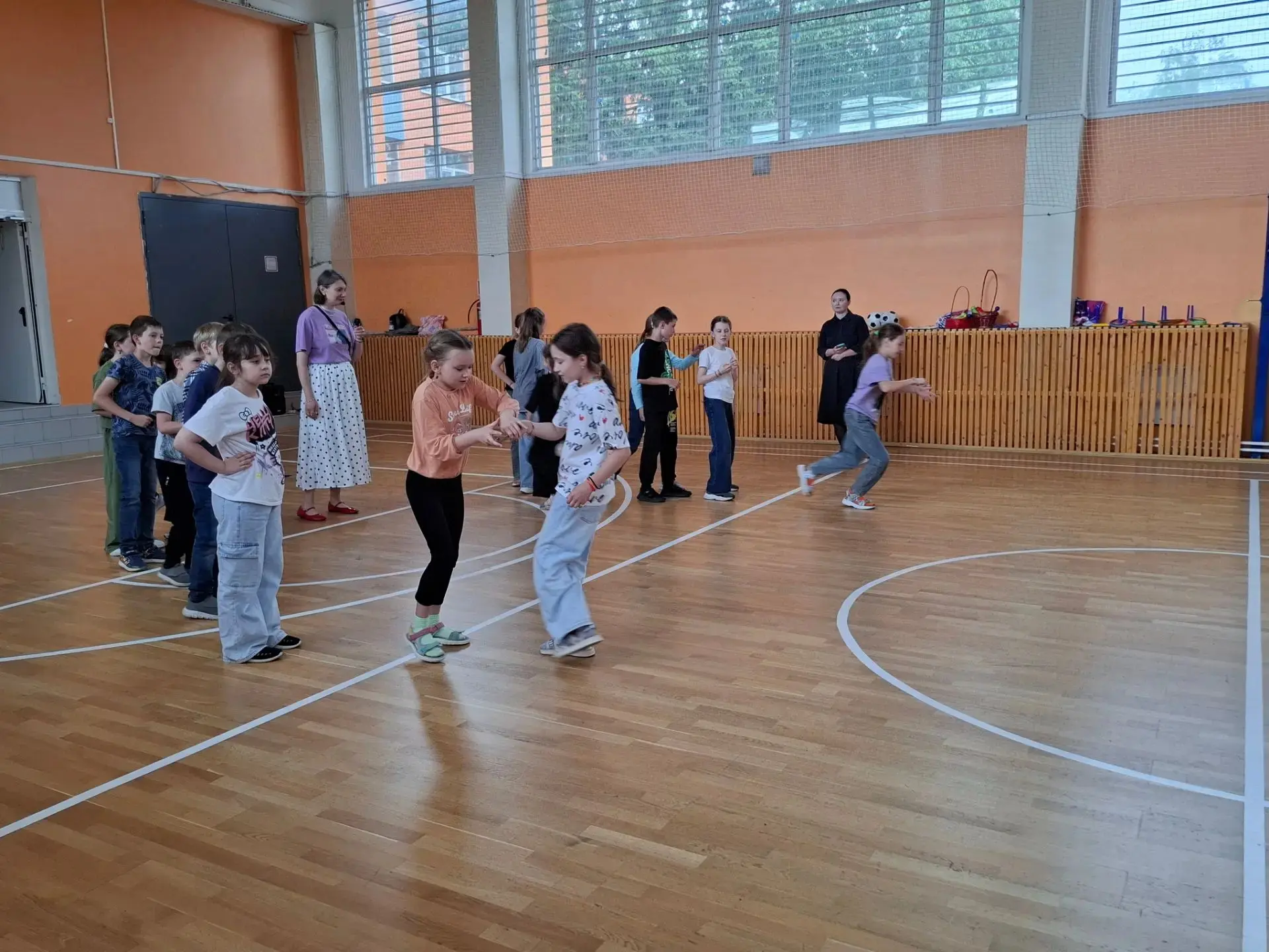 18 июня в лагере "Ласточка" прошла  спортивная программа "Шуточная олимпиада", организованная педаго