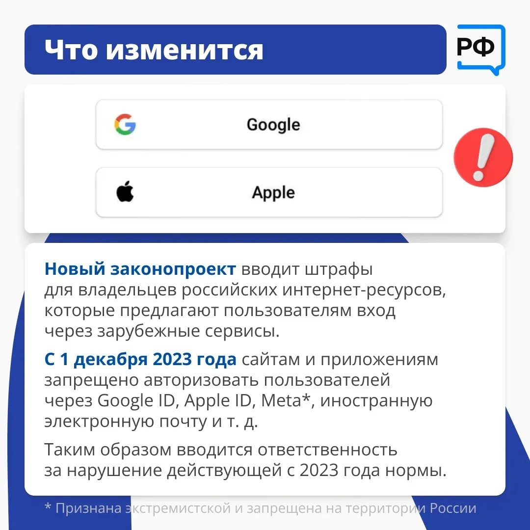 📱 Зарубежные почтовые и другие сервисы остаются доступными для россиян, никаких штрафо...