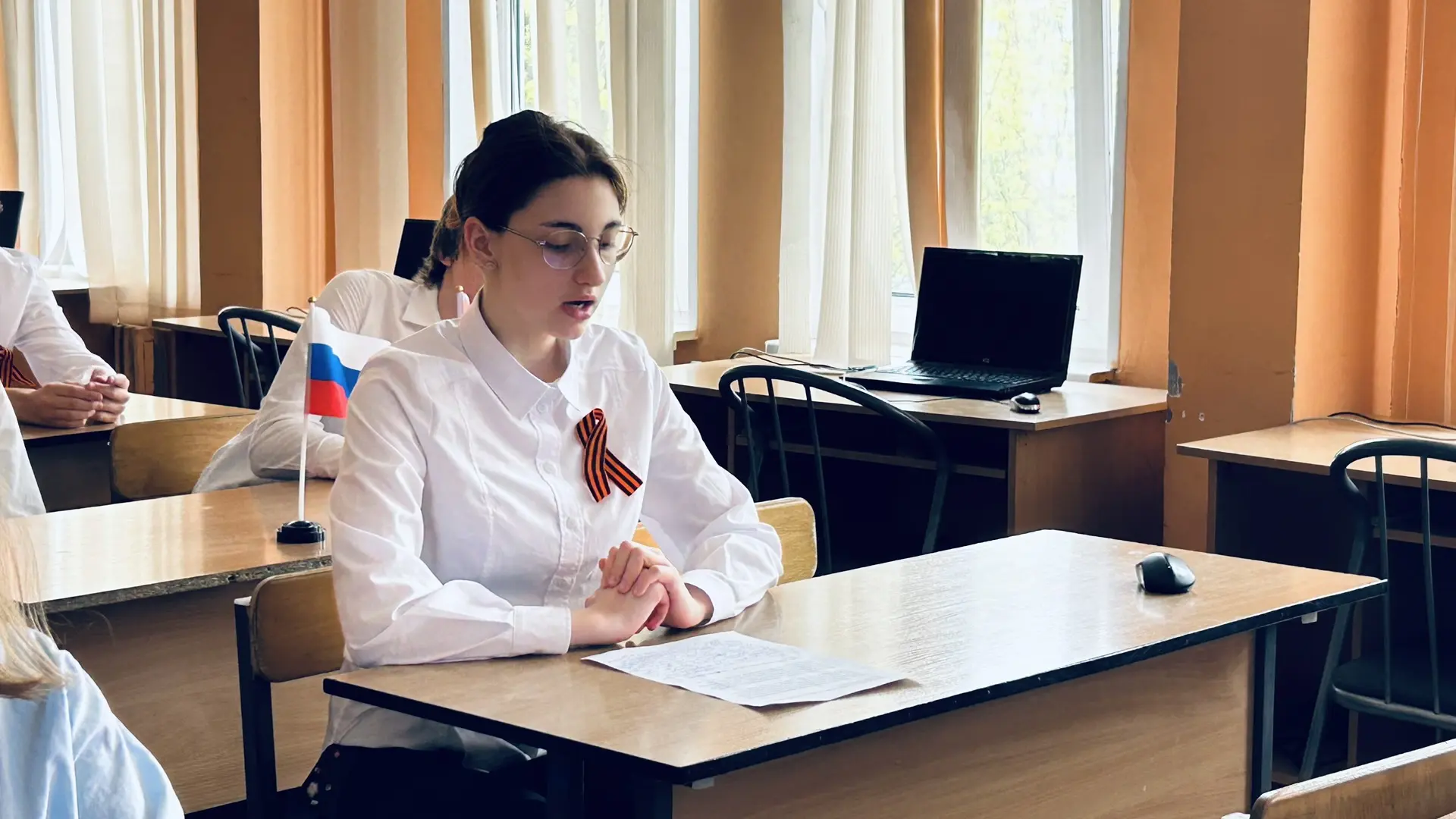 🇷🇺🇧🇾 Сквозь время и расстояние: телемост дружбы Санкт-Петербург — Могилёв  В нашей школе состоялся т