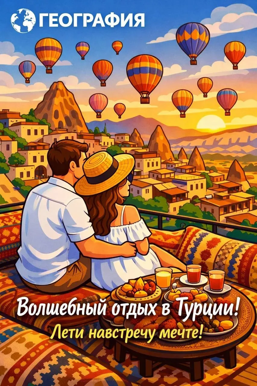 Турция на двоих, вылет из Екатеринбурга