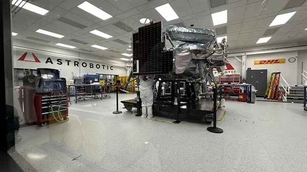 Компания Astrobotic продемонстрировала свой почти готовый лунный посадочный модуль под названием Gri