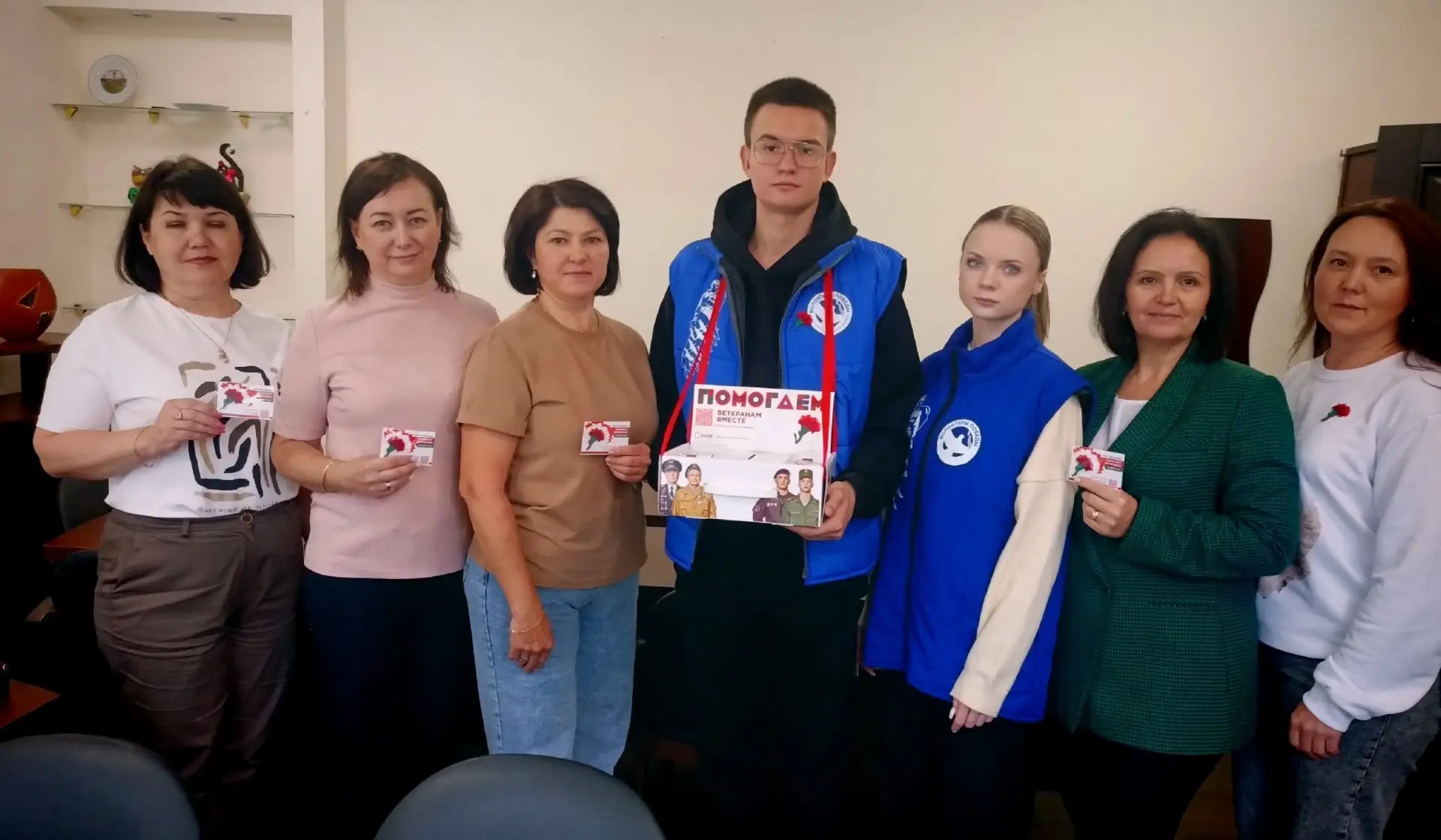 Вязниковский район активно поддерживает всероссийскую патриотическую акцию «Красная гвоздика», котор