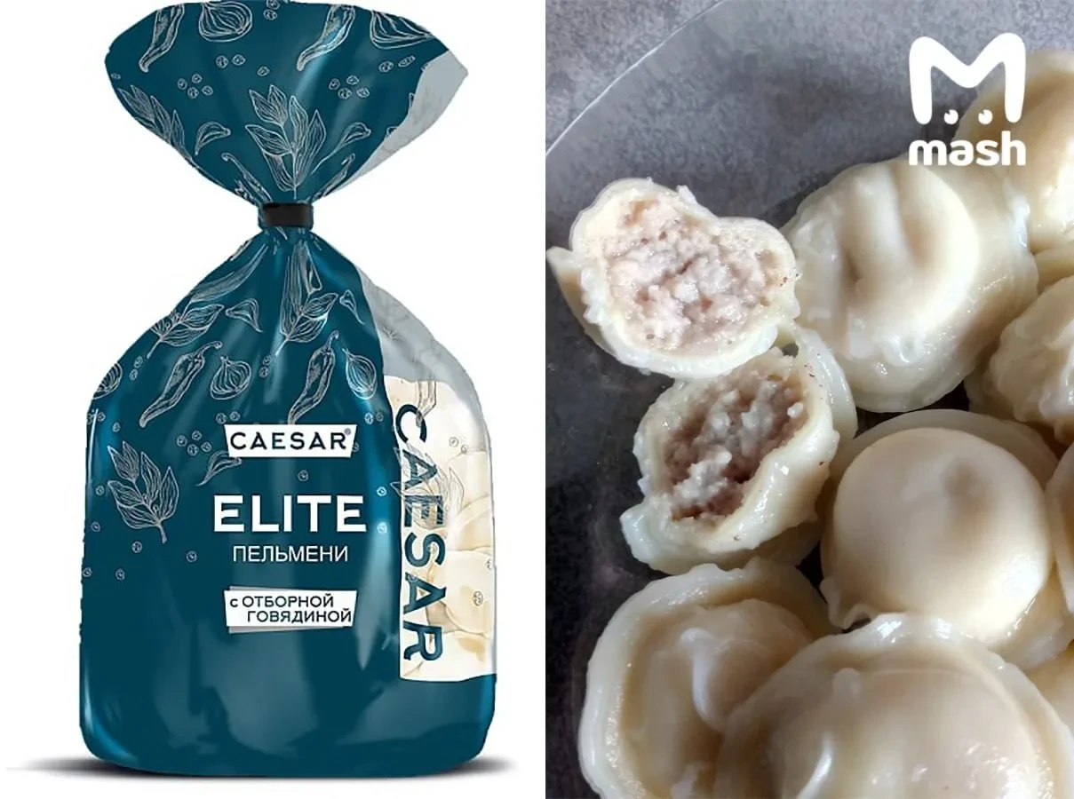 🥟 В пельменях «Цезарь» почти нет говядины