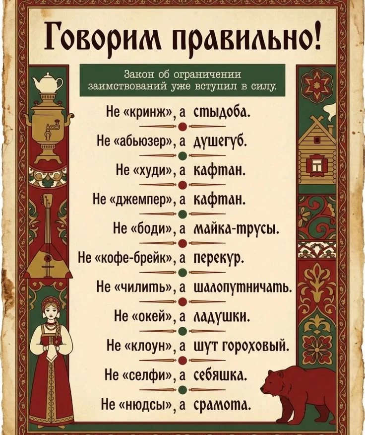 Рубрика #Говорим_правильно