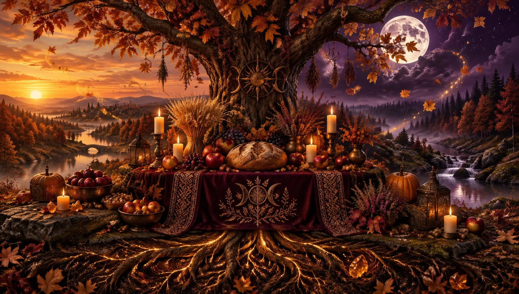 🍂 С ПРАЗДНИКОМ МАБОН — ВРЕМЕНЕМ ВЕЛИКОГО РАВНОВЕСИЯ! 🍂