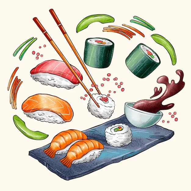 🍣Суши – не только вкусно, но и безопасно (если правильно приготовлено)🍣 
Суши и роллы – популярное