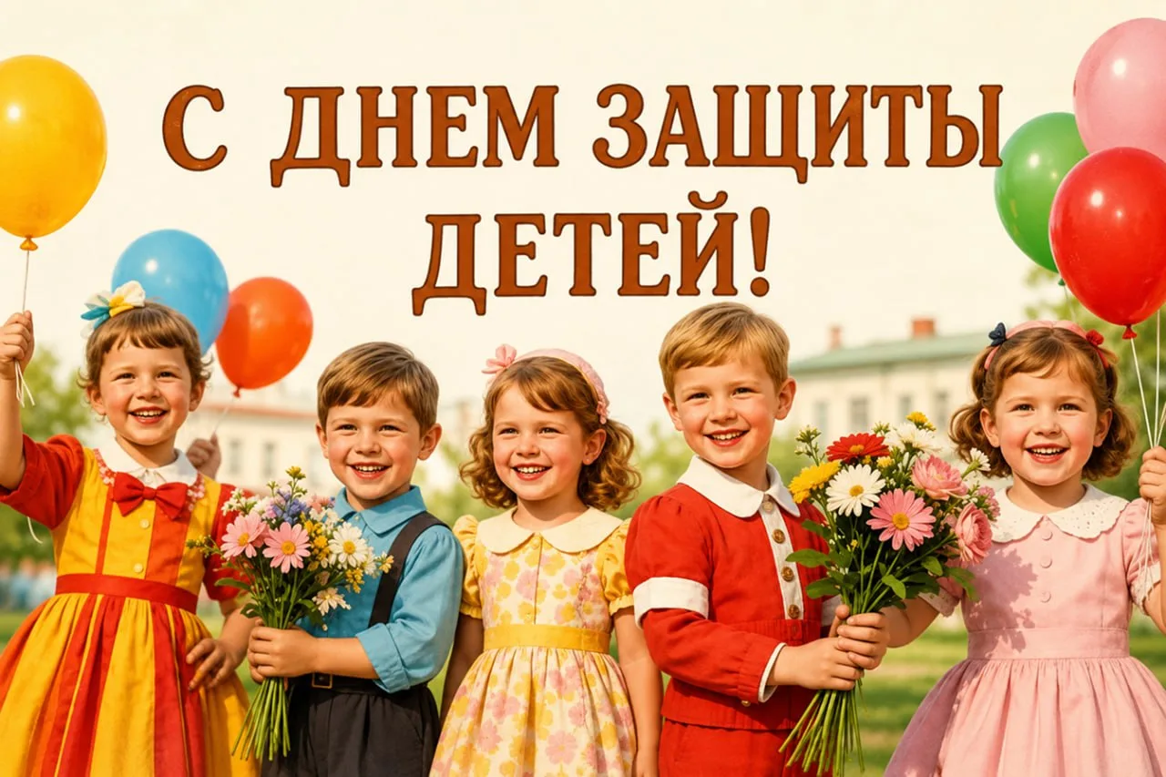 ‎Уважаемые жители Малмыжа! Поздравляю вас с Международным днём защиты детей! 
‎
‎Это день, посвящён 