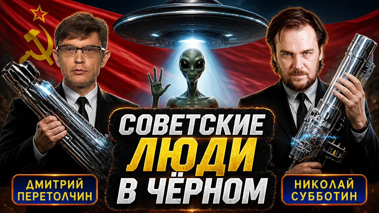 ✅ Советские люди в чёрном: кто скрывал правду об НЛО? Николай Субботин, Дмитрий Перетолчин