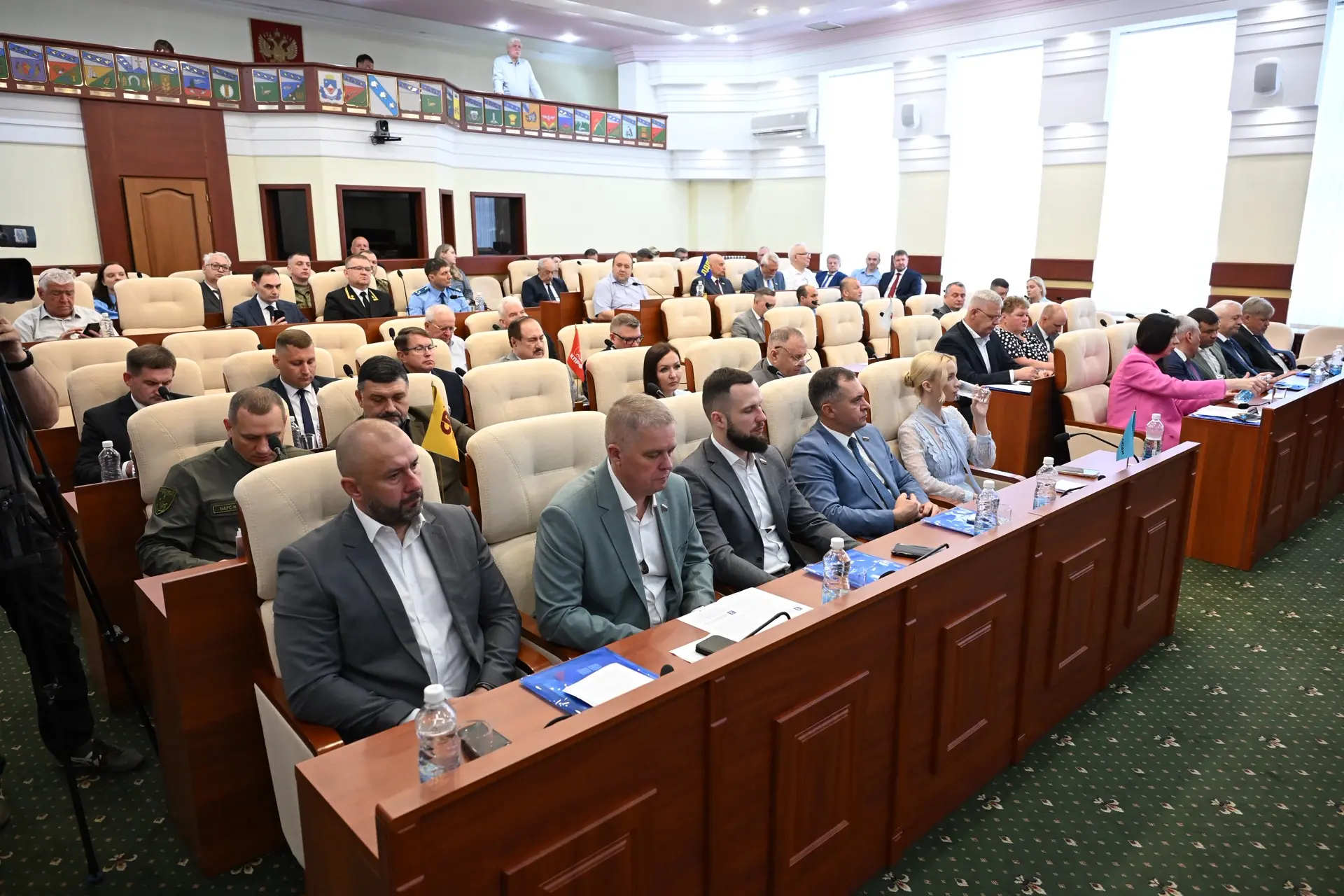 Состоялось 62-е заседание Курской областной Думы. На повестке рассмотрели 23 вопроса. 

Приняли един