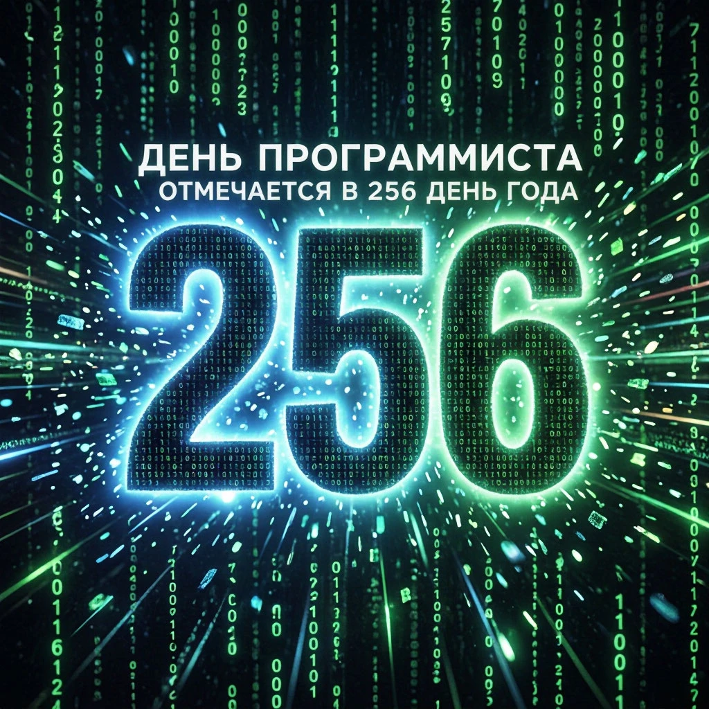 День программиста — отмечается в 256-й день года. Число 256 выбрано потому, что это кол...