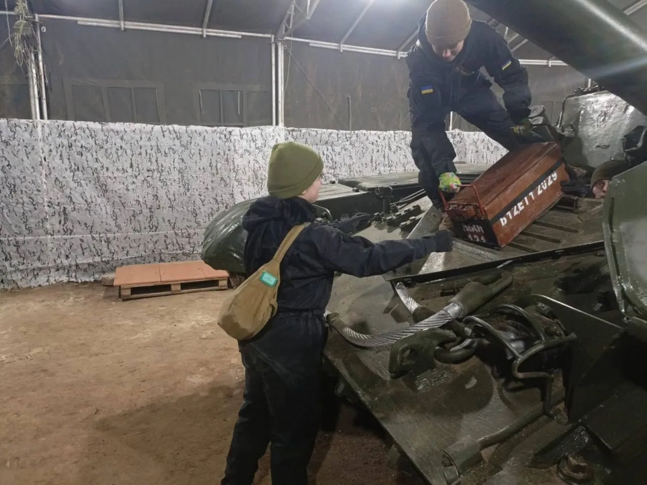 Будни курсантов-танкистов противника.