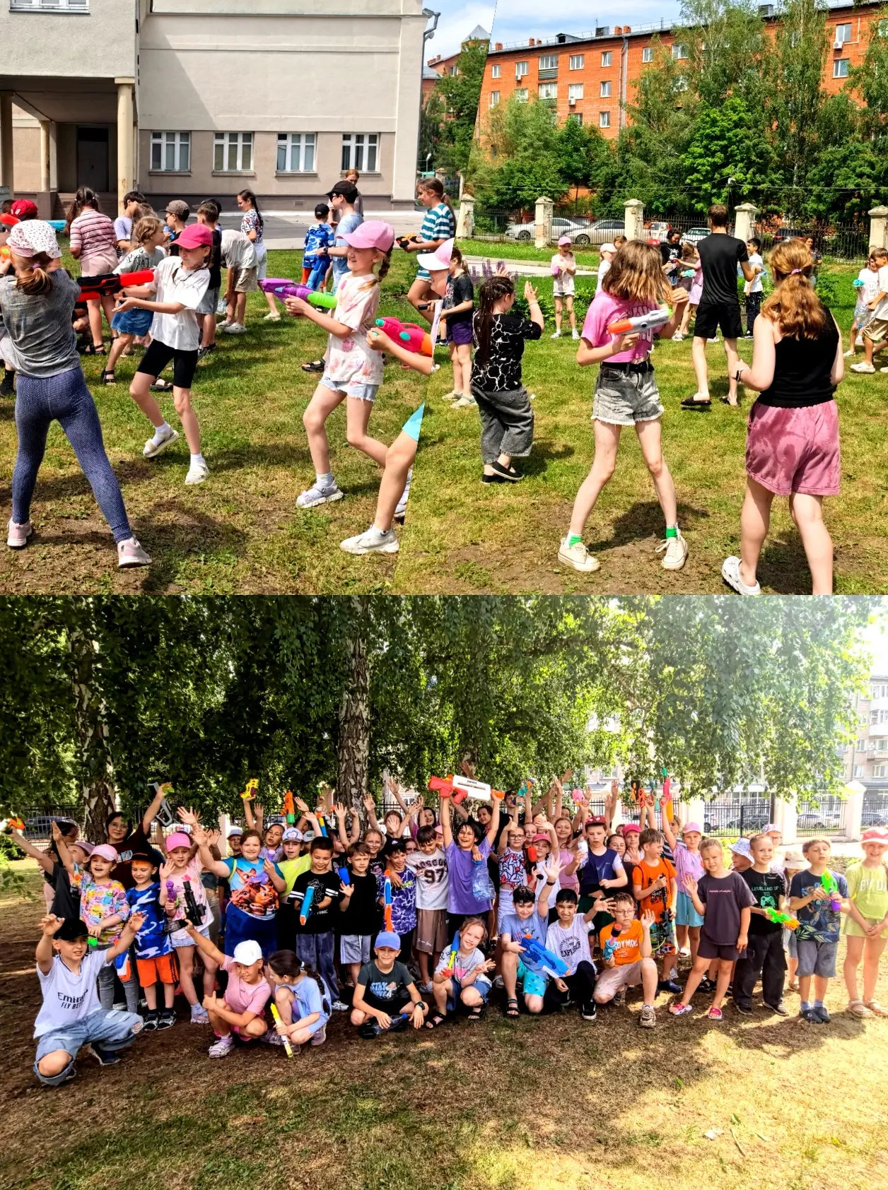 🙌 Лето, солнце, жара и беззаботное время у наших учеников💫🕺💃 А в лагере, как всегда, весело 🤗🎈