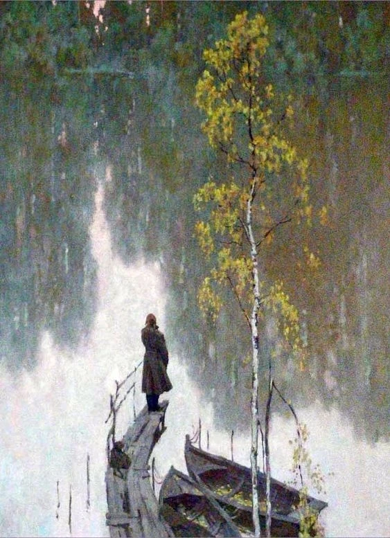 "Тишина", Екатерина Викторовна Камынина

2010 г. Холст, масло. Размер: 120х80 см; в раме: 132х92,5 с