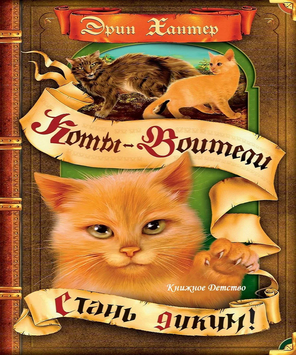 🐈🐈‍⬛ Эрин Хантер - Коты - воители. Стань диким. Книга 1