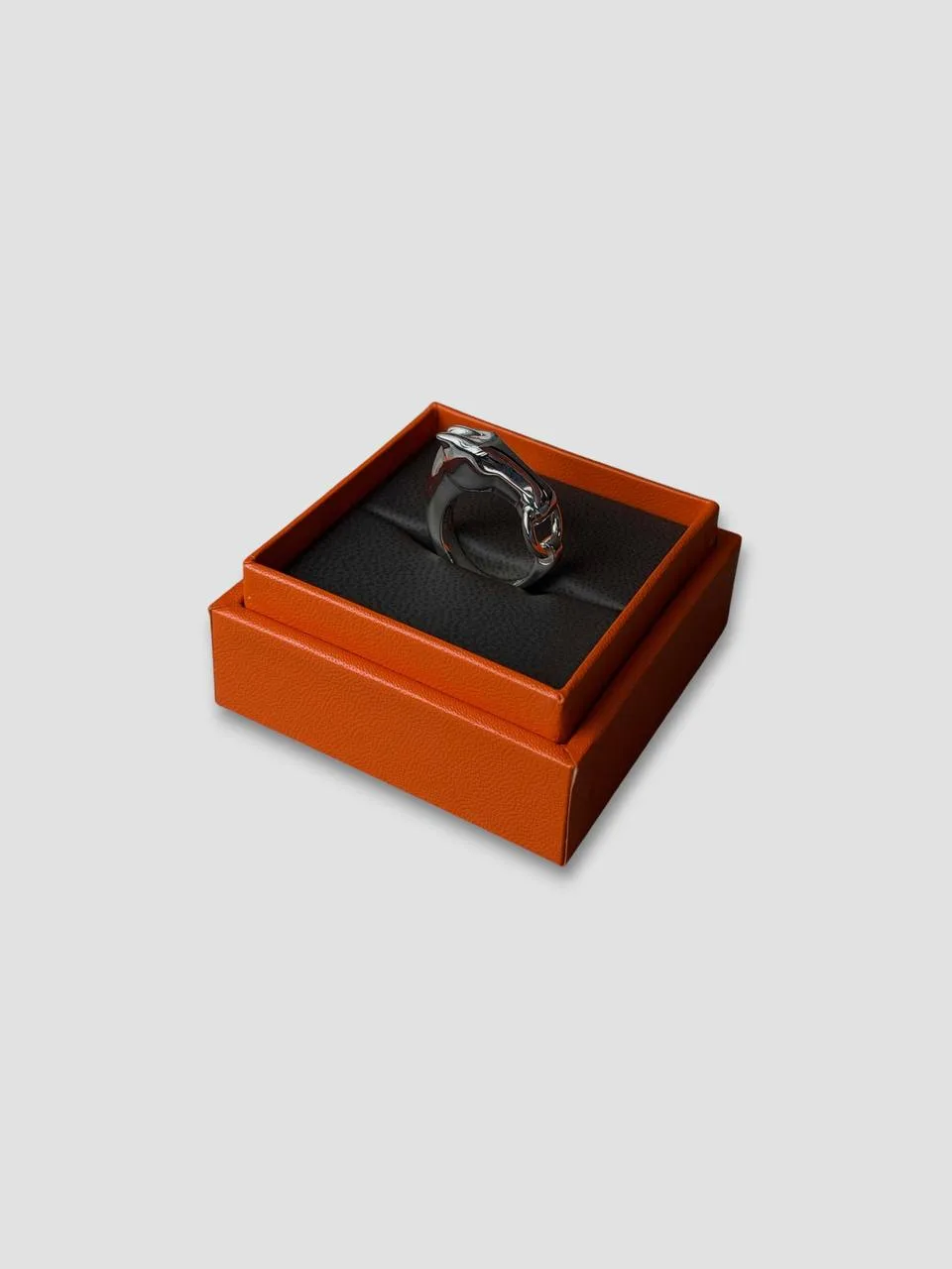 Новое кольцо Hermès Galop, размер 54, в комплекте: сертификат, коробка, лента