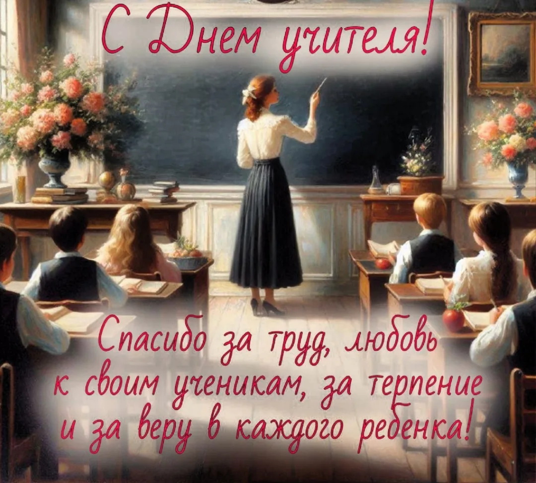 Учитель — это не профессия, это призвание!